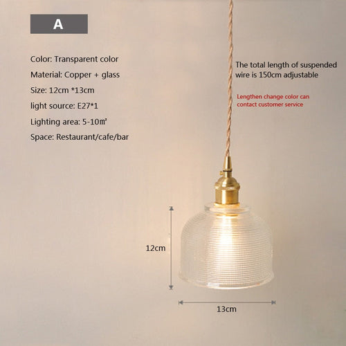 Skanto | Nordisk Brilliance Gjennomsiktig Glass Pendellampe