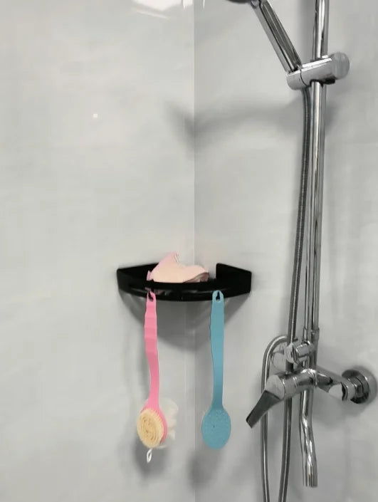 AQUAFIX Selvklisende Dusjorganisator – Sterkt klebende, bormulig & vanntett Skanto