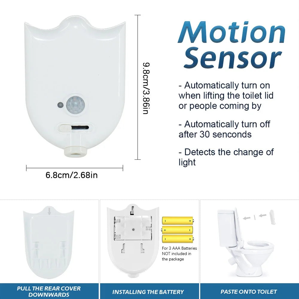 Skanto | Belyst Toalett LED Sensor Projektor