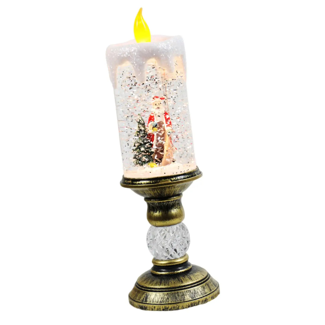 Crystal Echo Christmas Water Candle | Skanto