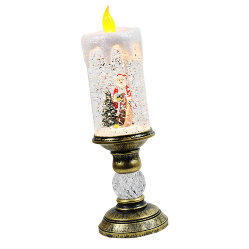 Crystal Echo Christmas Water Candle | Skanto