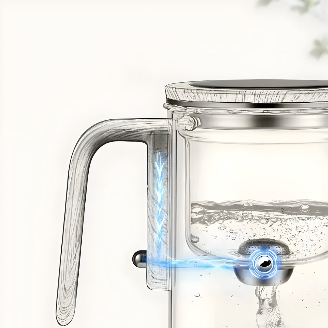 TranquilSip Teekanne – Magnetisk Bryter Filterglass Teapot | Skanto