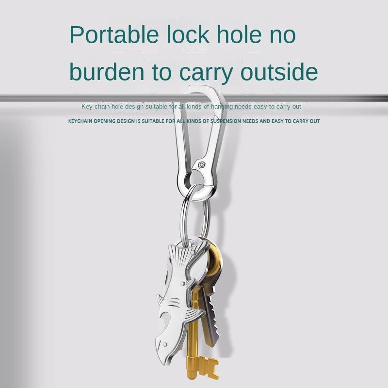 Norvo | Skarpe Hai Multifunksjonell Tannpirkerkniv Nøkkelring