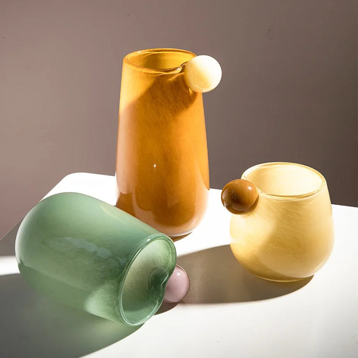 Globe Glass Chubby Vase | Skanto