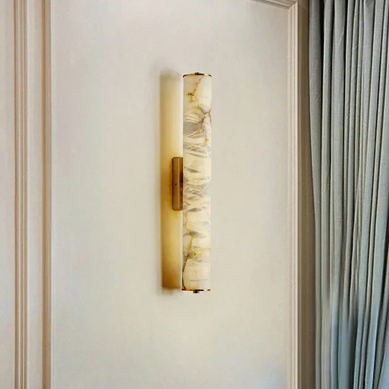 Skanto | Moderne Marmorlampe med Subtil Ambient Lys