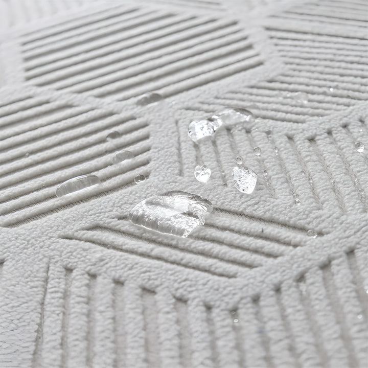 Jacquard Sofa Cover med Geometrisk Mønster – Myk & Katt-vennlig | Perfekt for Beskyttelse og Koselige Oppholdsrom | Skanto