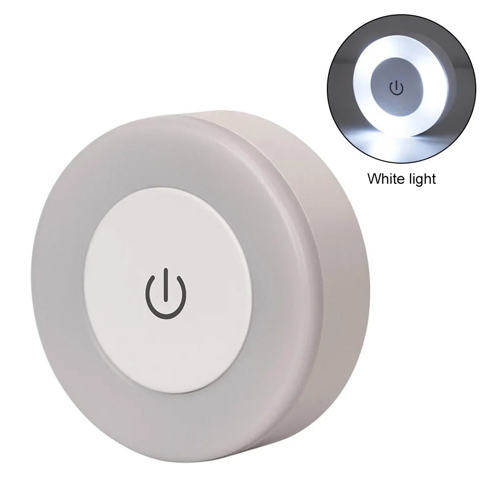 Skanto | LUMORA Touch LED Nattlys | USB Oppladbar | Magnetisk & Trinnløs Dimming | Varme & Kaldt Lys