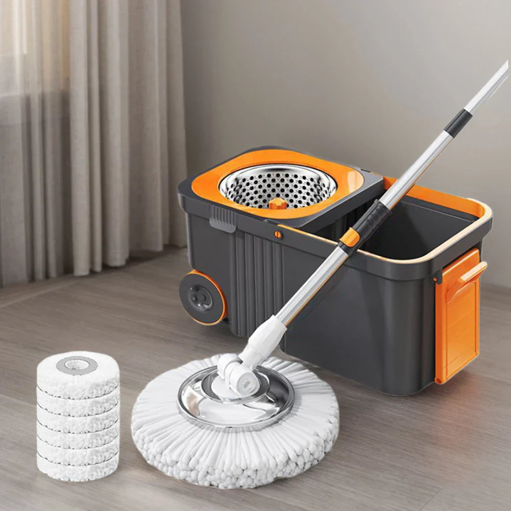 Skanto | Ultra Dry Turbo Clean Mikrofiber Enkel Rengjøringsmopp