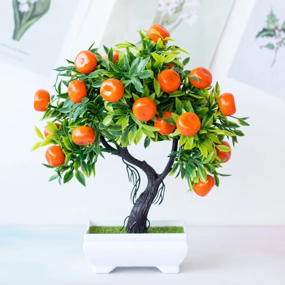 Skanto | Kunstig Appelsin Kumquat Frukt Tre