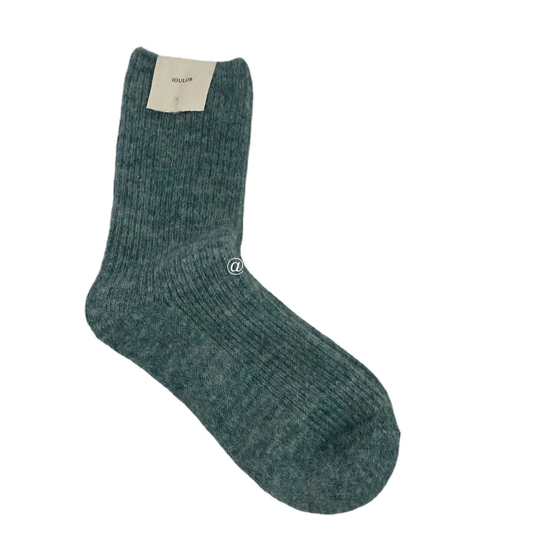 Skanto | CozyWarmth | Kvinnenes termiske sokker | 9% ull og kasjmir | Ekstra tykk og myk | Japansk strikkestil