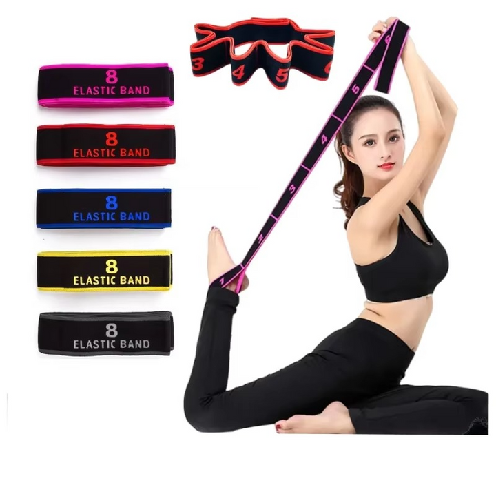 Skanto | Yoga Stretch Strap with Loops for Pilates and Dance
