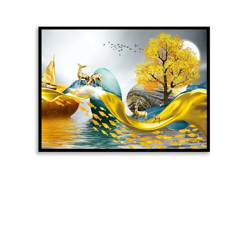 Art View Elegant Canvas Electric Box Cover | Skanto