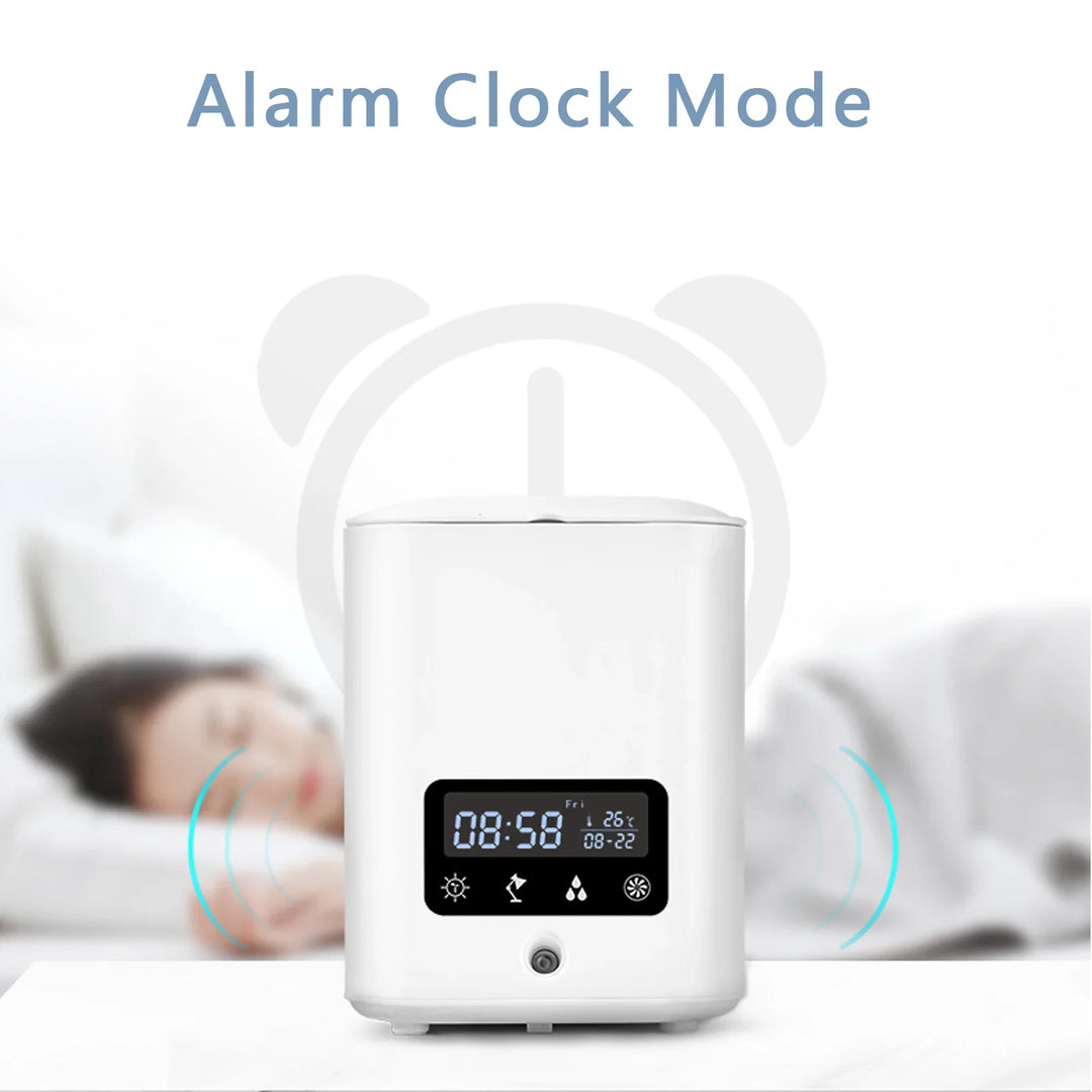 Skanto | Multifunksjonell smart hydroponisk plantepotte med kalender, diffuser og skrivebordslampe