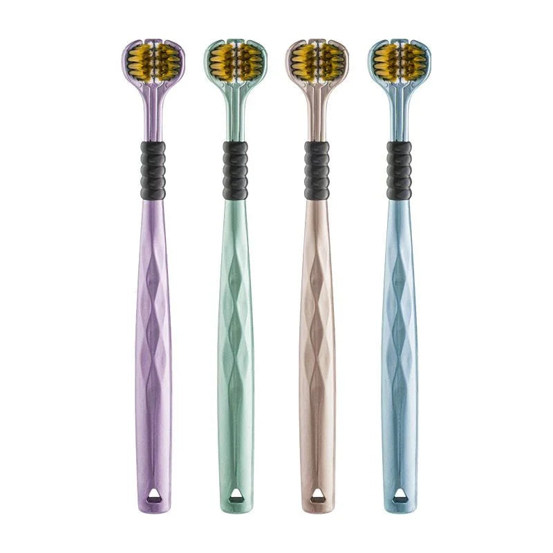 Skanto | Glitrende Triple-Head Tannbørste