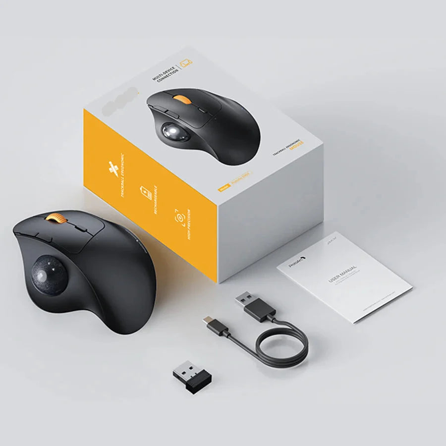 Skanto | Ergonomisk Trådløs Trackball Mus