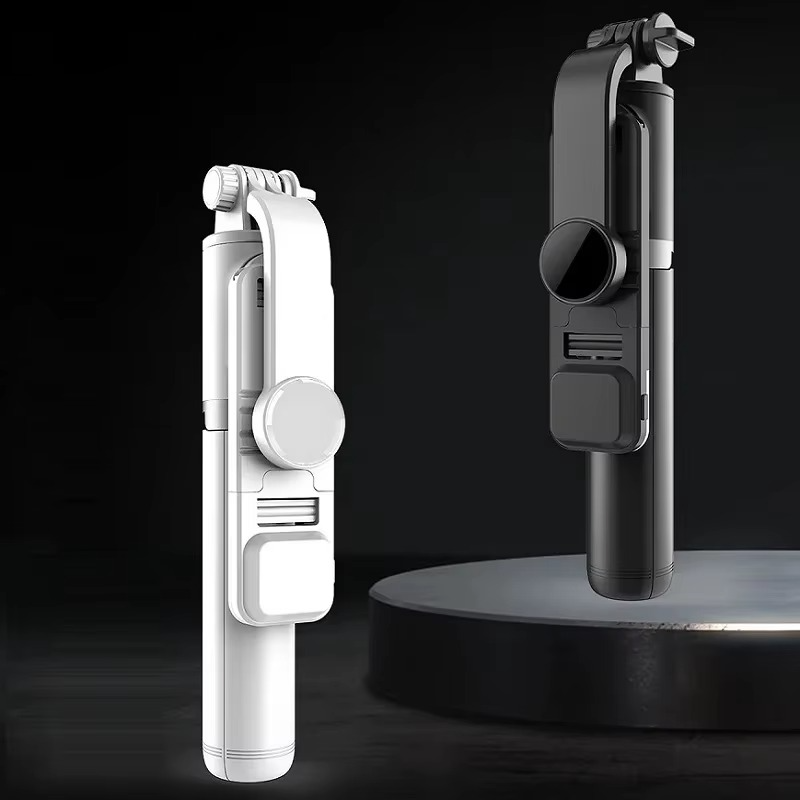 Skanto | Bluetooth Selfie Stick Stativ med LED Fylllys og Fjernkontroll