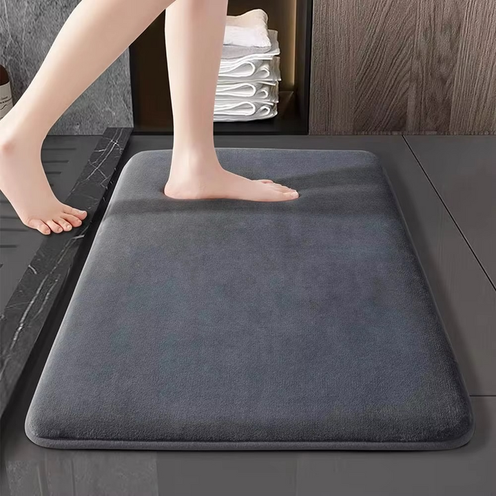 Skanto | Ultra-Absorberende, Antiskli Luksuriøs Korall Fløyels Bade Mat