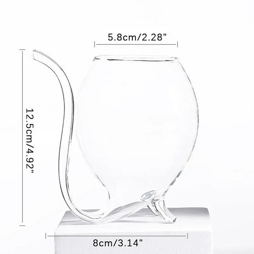 Skanto | Elegant Buet Kunstinspirert Cocktailglass
