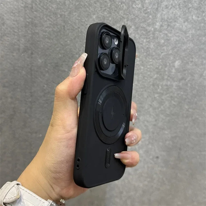 Skanto | Magnetisk Myk Håndleddsbrakett Linsebeskyttelse iPhone Etui