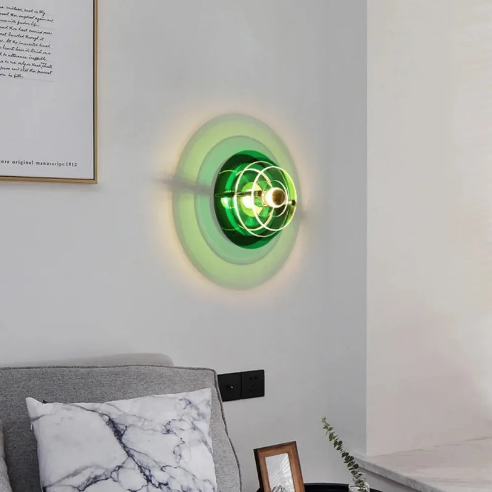 Norvo | Antikk Bauhaus Vegglampe som Dekorativ Veggfixture