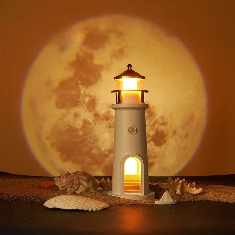 Moon Harbor Fyrtårn Nattlampe