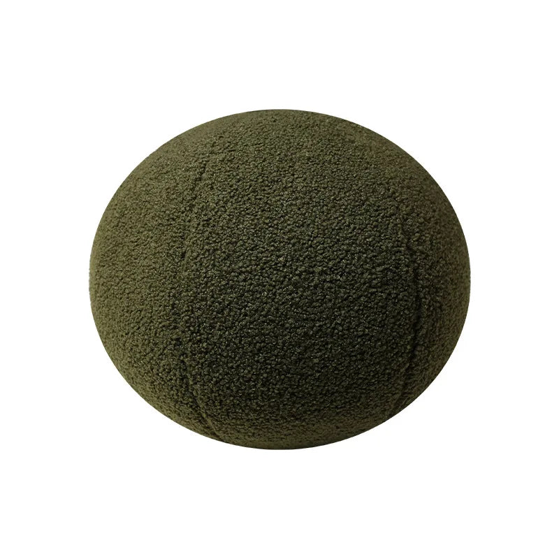 Nordic Bouclé Abstrakt Putefor – Minimalistisk Plysjpute | Skanto