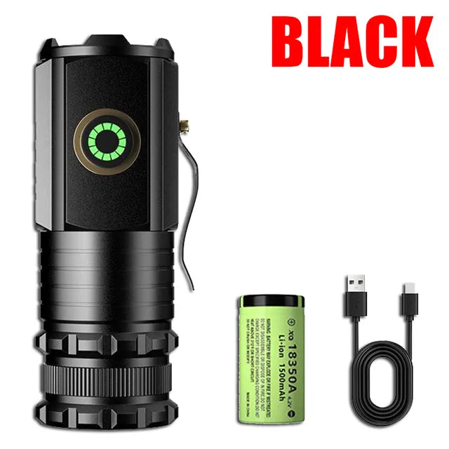 Mini Powerful Beam Utendørs EDC Lommelykt | Skanto