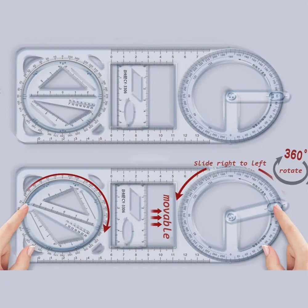 Matematikk Geniet Multi-Butikk Tegne Presisjonslinjal | Skanto