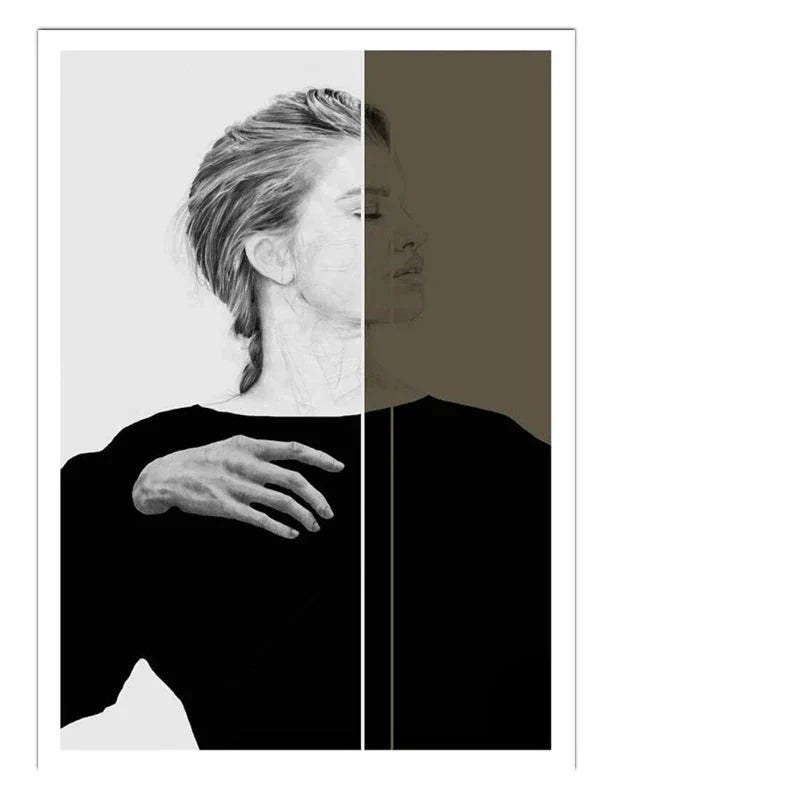 Minimalistisk design-trender galleri veggkunst fine art lerrettrykk nordiske bilder for stue soverom skandinavisk interiør | Skanto