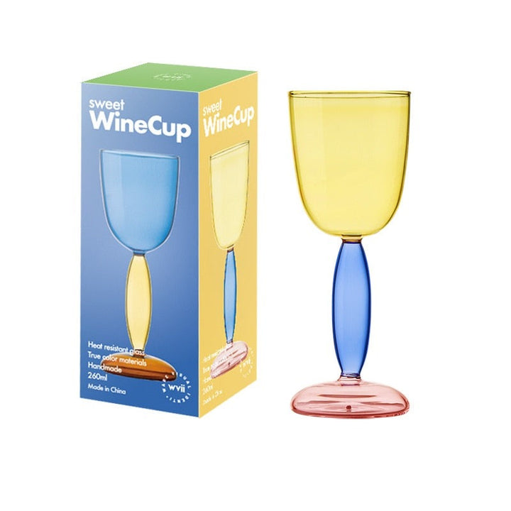 Skanto | Borosilicate 3-Farge Glass - Vin Glass