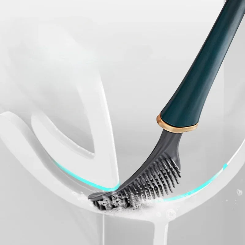 SumiClean - Slim silikon toalettbørste for badet ditt Skanto