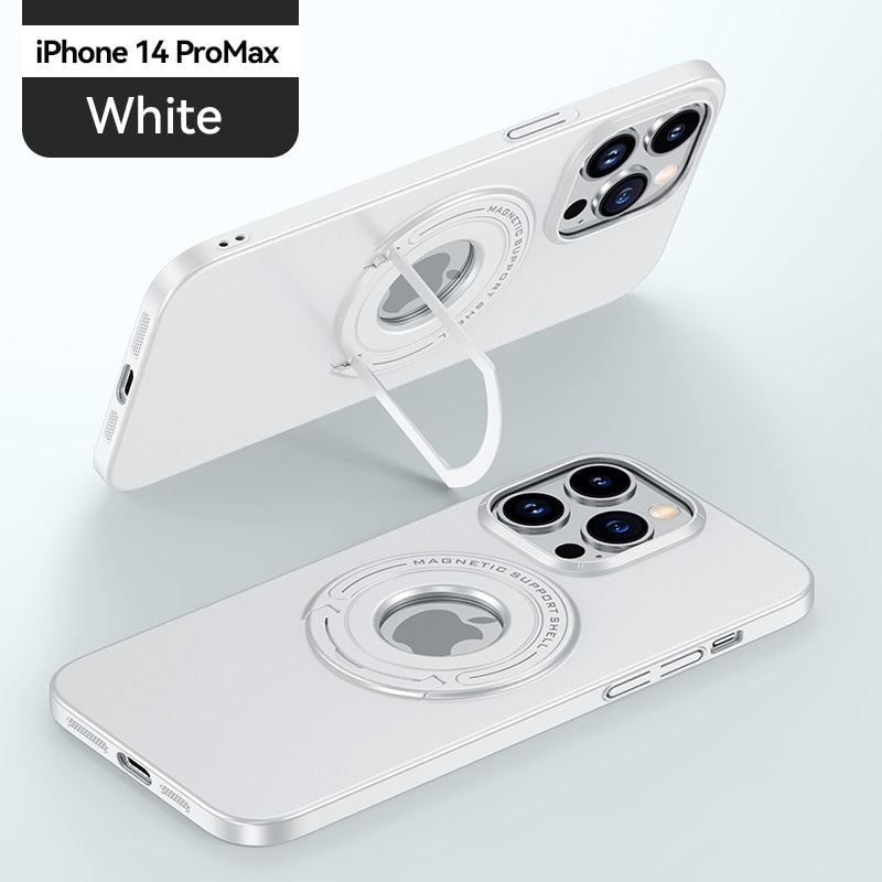 Skanto | MagSafe-kompatibel magnetisk Ring-telefondeksel-stativ