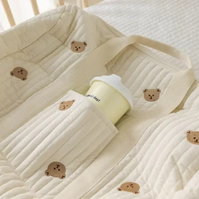 Skanto | Allsidig Mommy Reise Tote - Bleie, Napp, og Essensielle Organiseringsveske