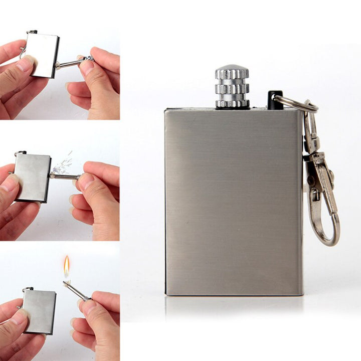 Skanto | Permanent Ild Rustfritt Stål Tenn lighter