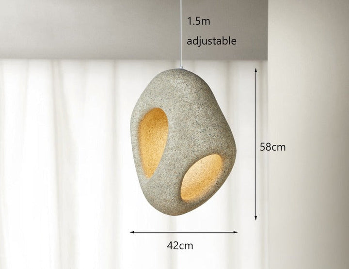 Skanto | Moderne Kreativ LED Pendellampe Wabi Sabi