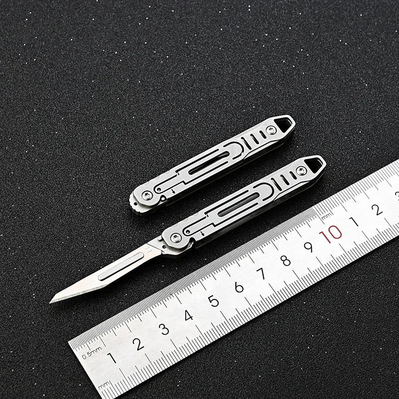 Utbyttbare kniver Faltbar EDC-kniv | Skanto