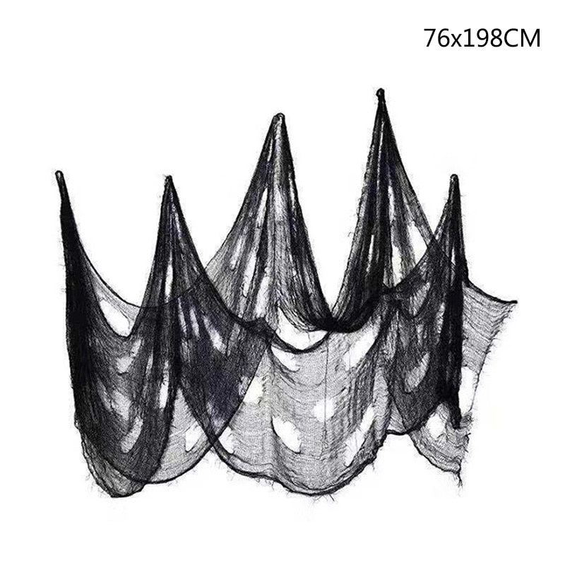 Skanto | Kunstig Stretchy Spindelvev Halloween Dekorasjon