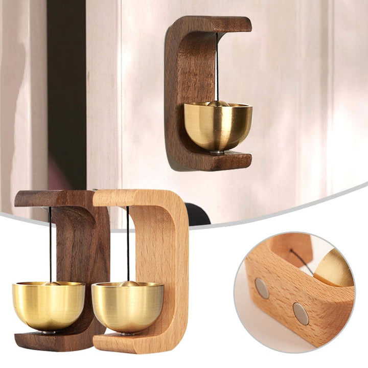 Forest Song Creative Wooden Door Bell | Skanto
