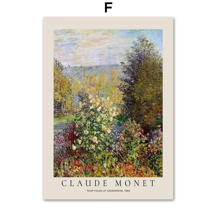Timeless Classics Vintage Landscape Wall Art Fine Art Canvas Prints Pictures Posters Famous Paintings For Living Room Dining Room Bedroom Art Decor | Skanto