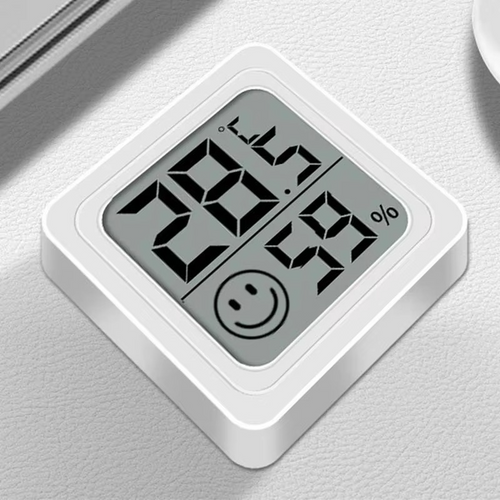 Skanto | Innendørs LCD Digital Termometer og Hygrometer med Temperatur- og Luftfuktighetsensor