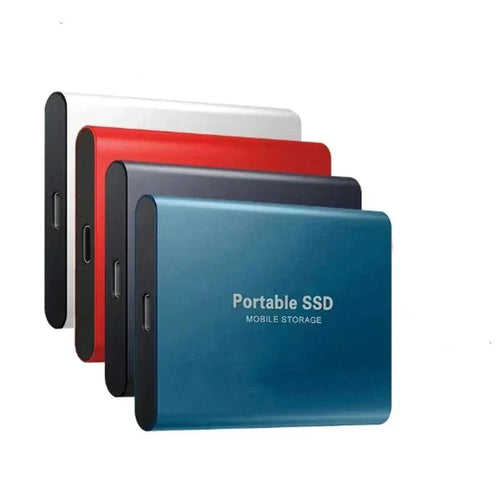 Skanto | TEKNOLOGI | Superrask ekstern SSD 2TB | Mini SSD | Høghastighetslagring for bærbar og PC