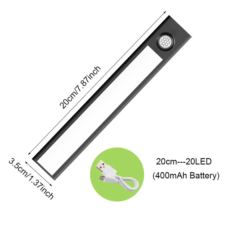 Skanto | USB oppladbar bevegelsessensorlampe
