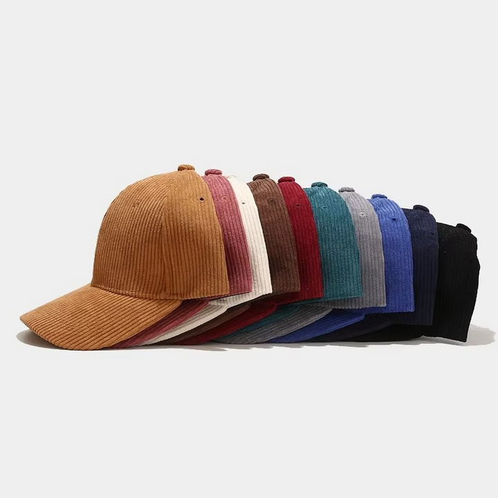 Skanto | Vintage kordfløyel baseball cap justerbar unisex