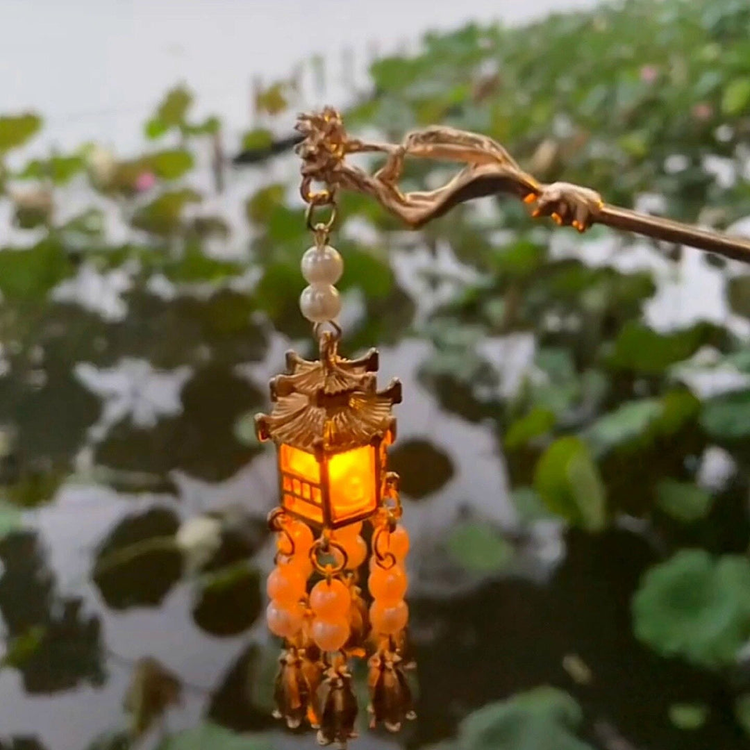 Skanto | Antikk Stil Lantern Hårnåler