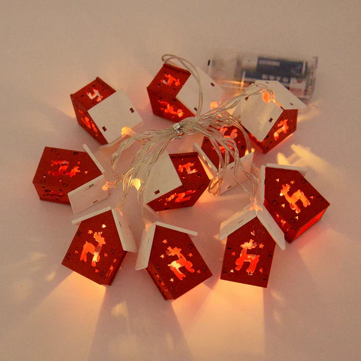 Lysende Trewe mye juldekrasjon – LED Lyskilder for Festlig Belysning | Skanto