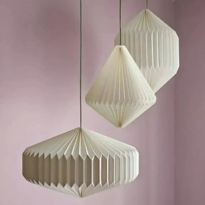 Skanto | Elegant origami-inspirert papirlanterne