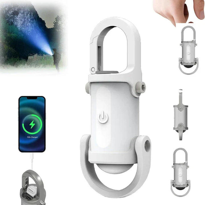 Intelligent Battery System Ultra Bright Rechargeable Flashlight | Skanto