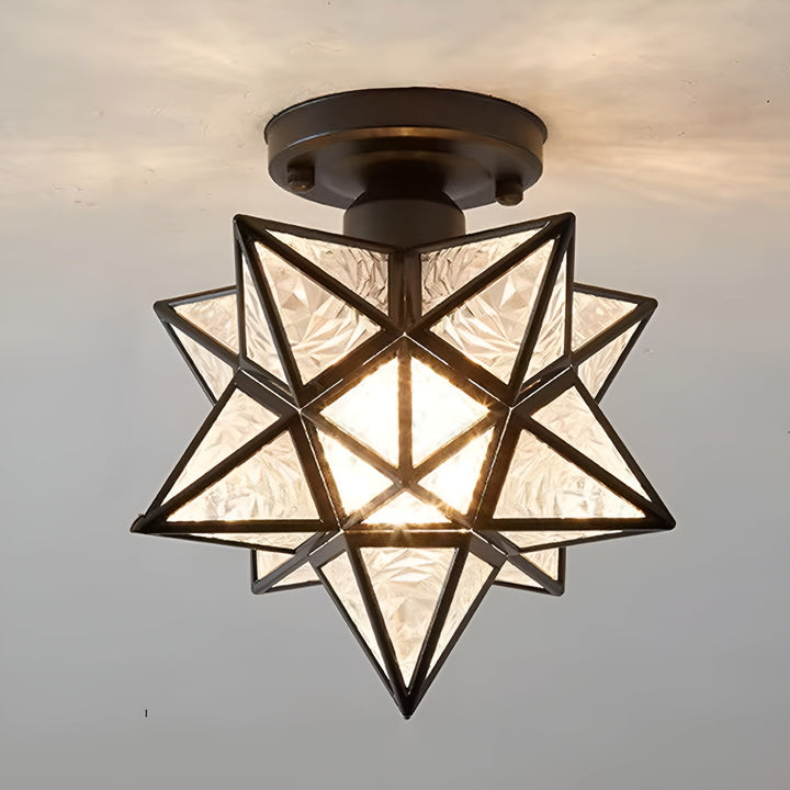 HaloStar Light – Elegant LED-stjernelampe for taket