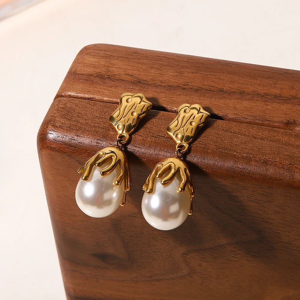Skanto | 18k Blooming Pearl Smykke og Øredobber