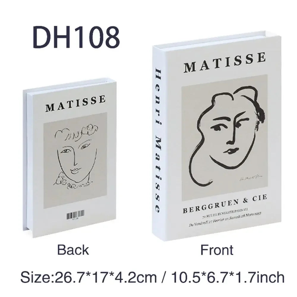 Skanto | NordicTome Dekorative Bøker | Luksus Dekorasjon & Oppbevaringsboks | 26.7×17.5×4.2 cm | Sofabord Tilbehør i Bokdesign